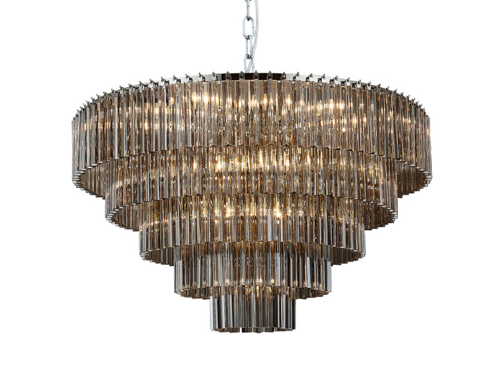 Люстра Newport 8708+17/C fume